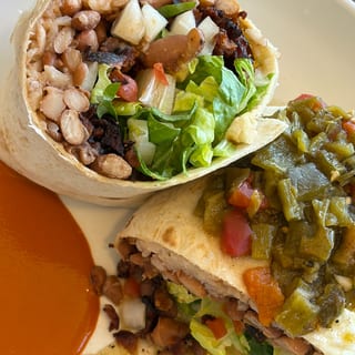 Seitan burrito